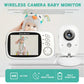 3.5 Inch Wireless Video Baby Monitor Auto Night Vision with Lullabies Baby Nanny Security Camera High Definition
