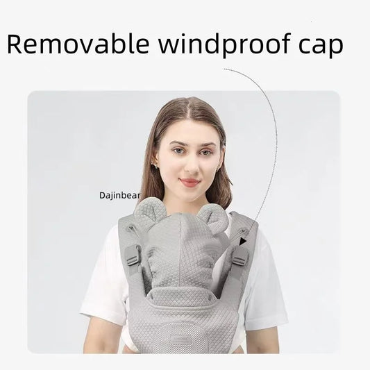 Baby Carrier Ergonomic Design Adjustable Shoulder Straps Comfortable and Safe Baby Carrier for Men and Women Baby Sling Baby