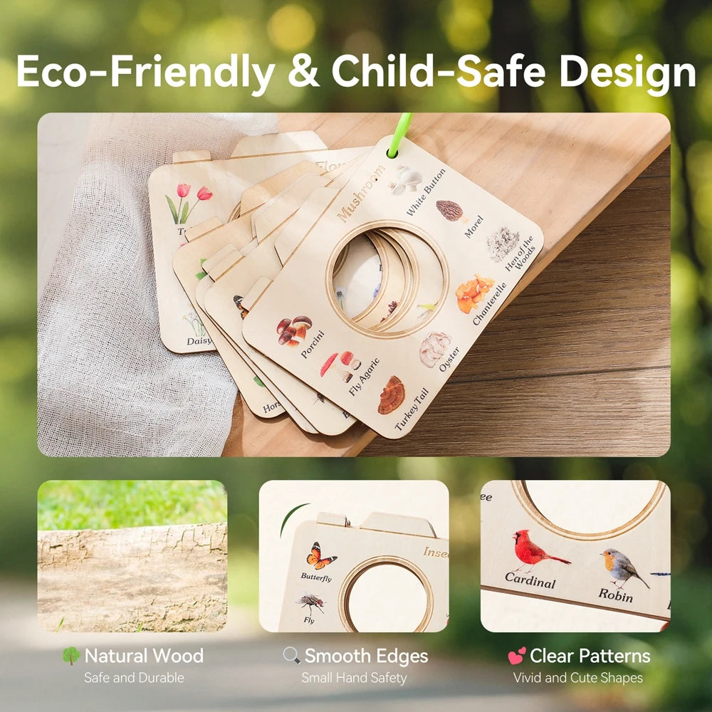 Montessori Wooden Puzzle Toys for Kids