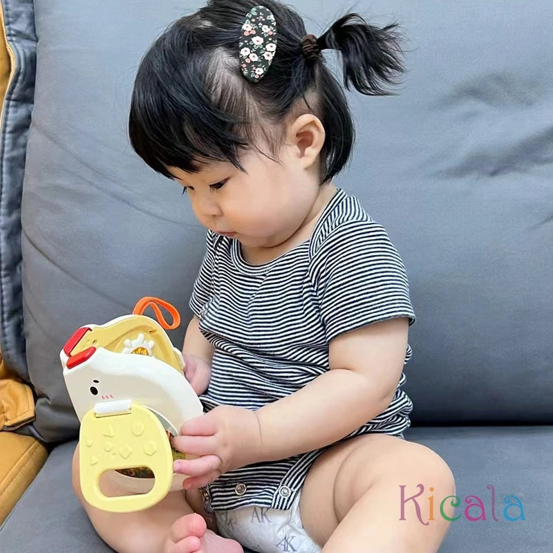 Montessori Busy Board with Sensory Toys