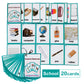 Kids Montessori Baby Learn English Word Card Flashcards Cognitive Educational Toys Picture Memorise Games Gifts for Children