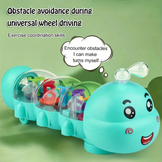 Caterpillar Crawling Toy Music & Lights