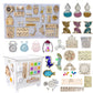 DIY Montessori Busy Board Accessories Kit