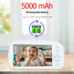 5" IPS Video Baby Monitor with PTZ