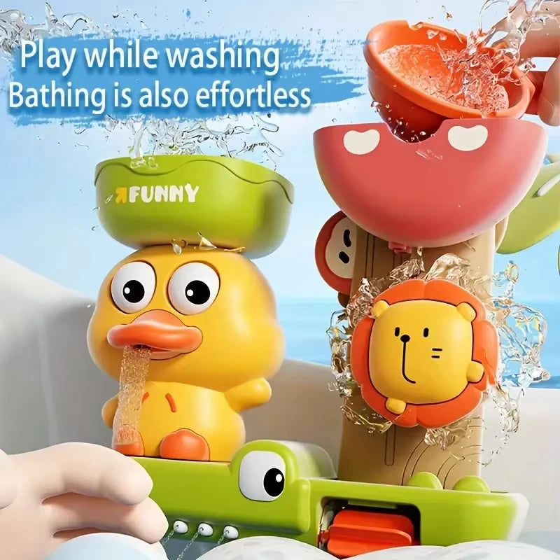 Interactive Baby Bath Toys with Suction