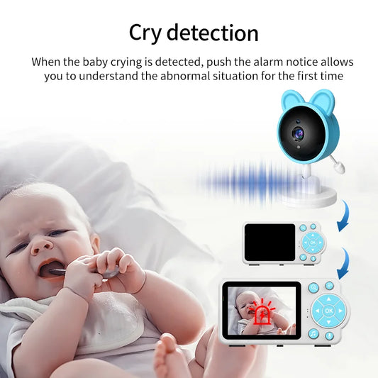 Baby Monitor with Two-Way Audio Camera