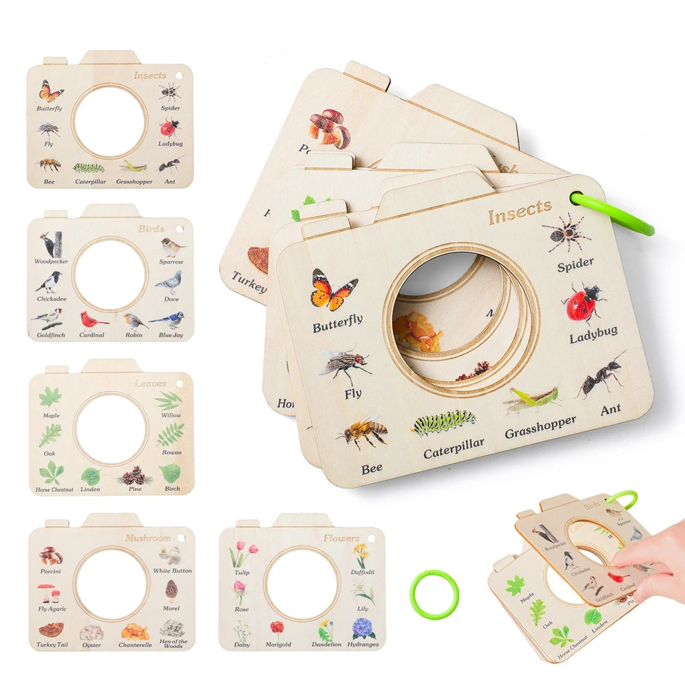 Montessori Wooden Puzzle Toys for Kids