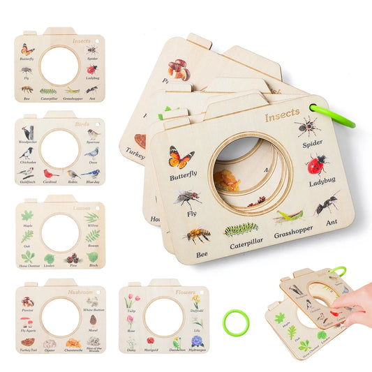Montessori Wooden Puzzle Toys for Kids