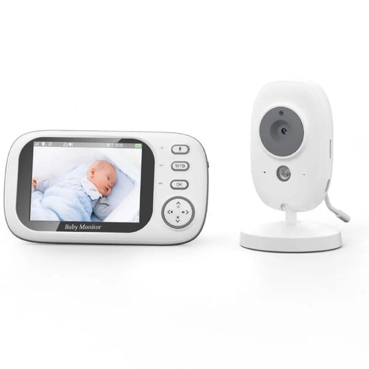 3.5 Inch Wireless Video Baby Monitor Auto Night Vision with Lullabies Baby Nanny Security Camera High Definition